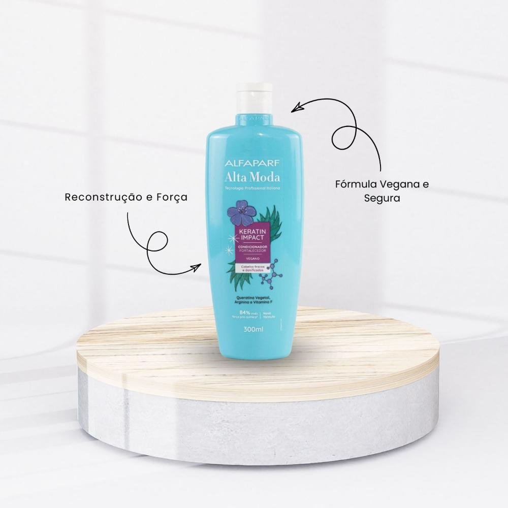 Condicionador Alfaparf Alta Moda Keratin Reconstrução 300ml 300ml 2
