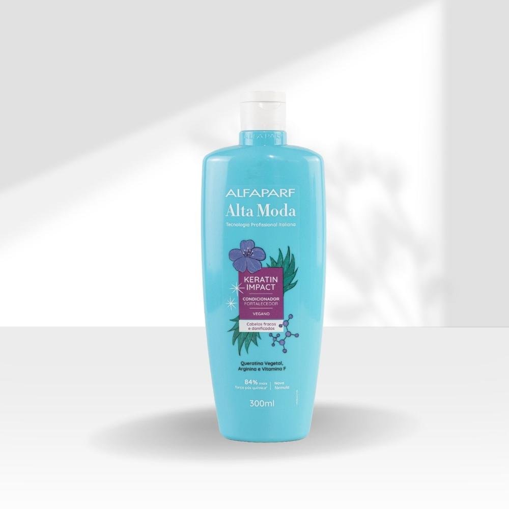 Condicionador Alfaparf Alta Moda Keratin Reconstrução 300ml 300ml 3