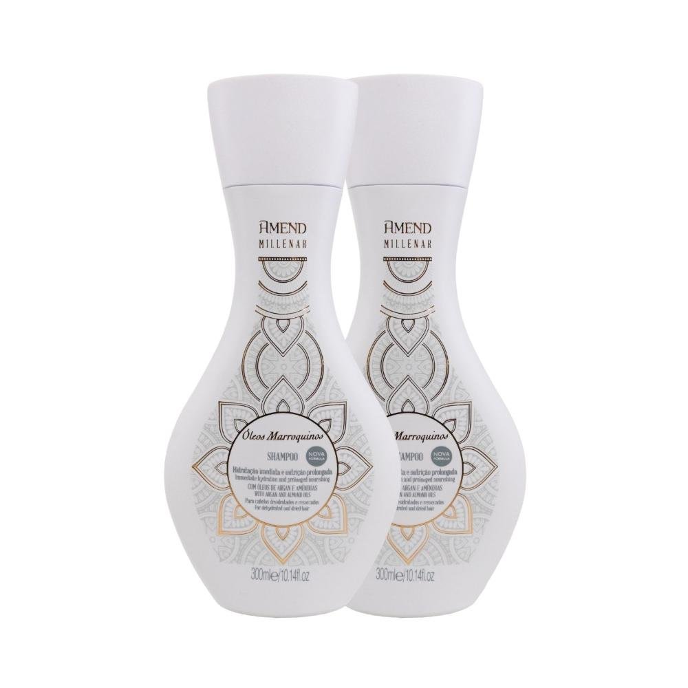 Kit Amend Oleos Marroquinos Hidratação 2 Shampoo 300 ml