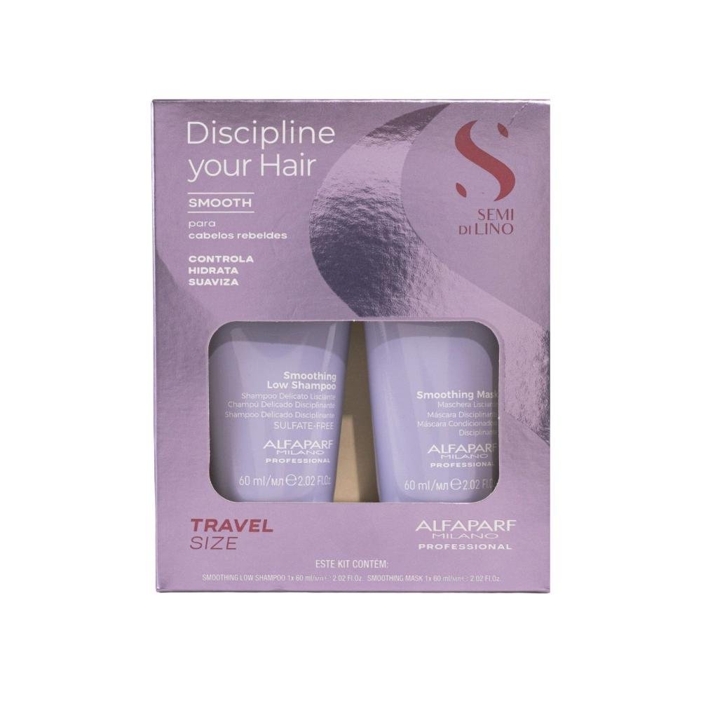 Kit Alfaparf Discipline Your Smooth Controle Frizz 120ml