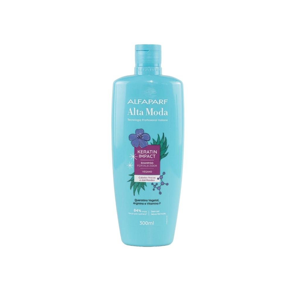 Shampoo Alfaparf Alta Moda Keratin Impact Reconstrução 300ml