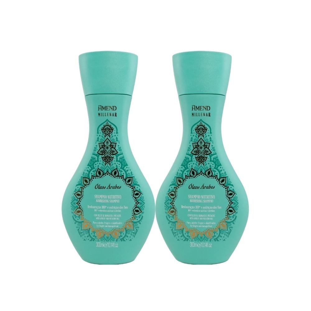 Kit Amend Oleos Amend Arabes Hidratação 2 Shampoo 300 ml
