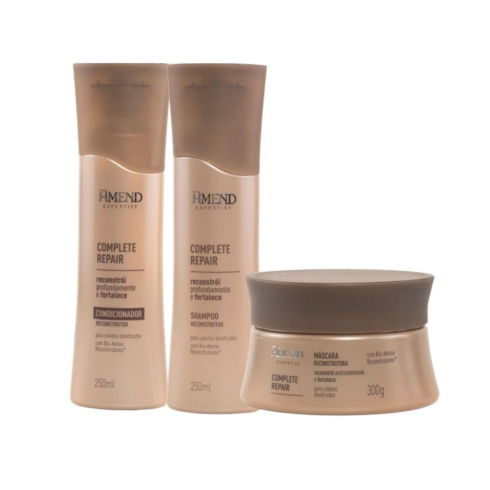 Kit Amend Complete Repair Shampoo Condicionador Mascara