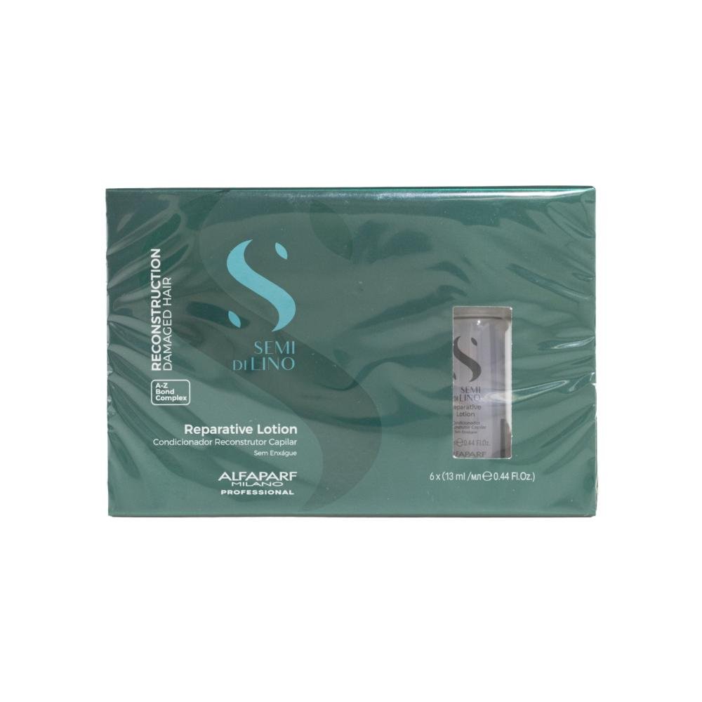 Ampola Alfaparf Semi di Lino Reparative Lotion 6x13ml