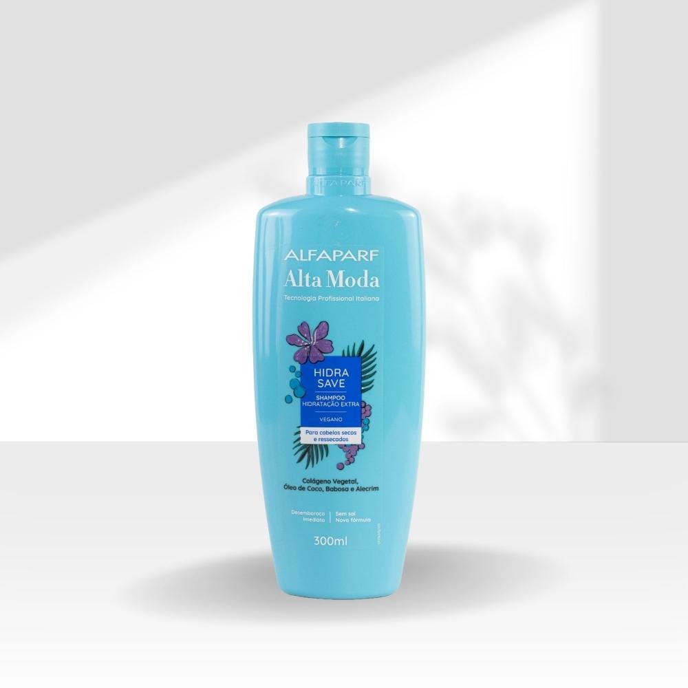 Shampoo Alta Moda Hidra Save Hidratação Profunda 300 ml 300ml 3