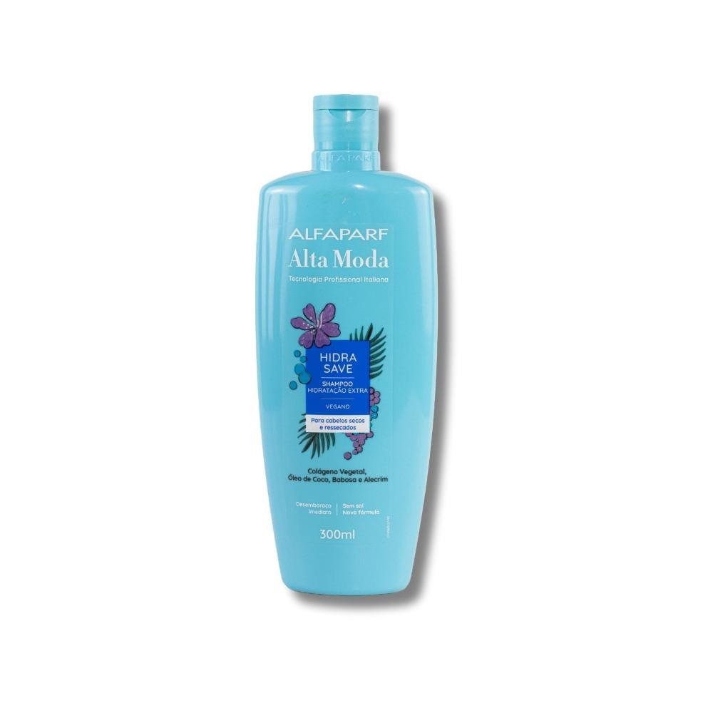 Shampoo Alta Moda Hidra Save Hidratação Profunda 300 ml 300ml 4