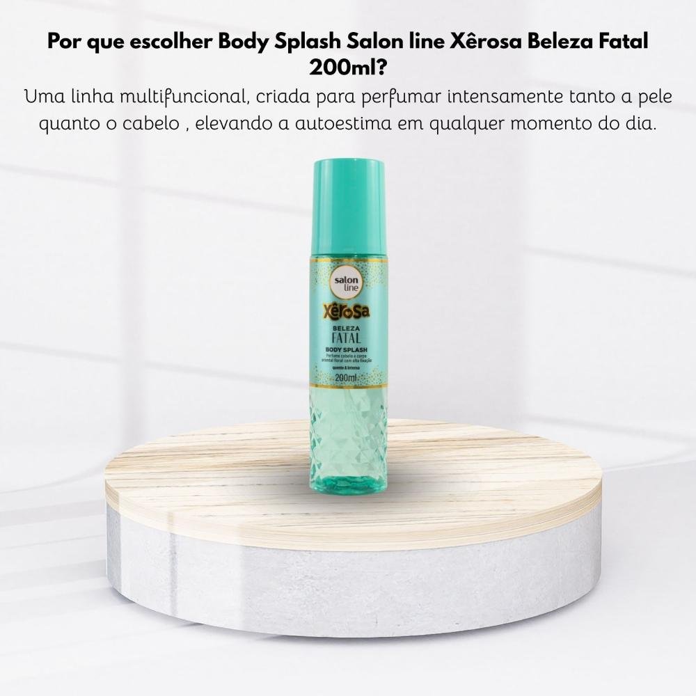 Body Splash Salon Line Xêrosa Beleza Fatal 200ml 200ml 5