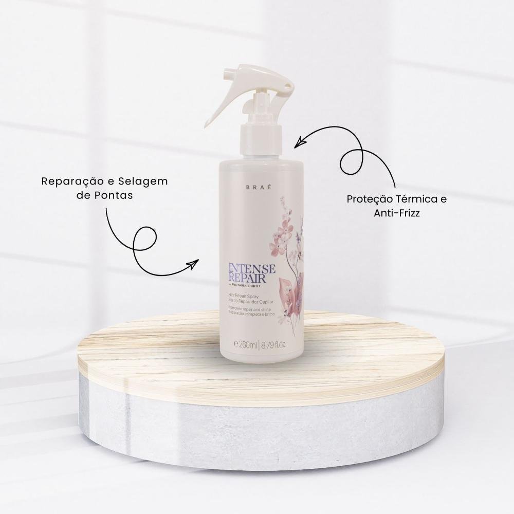Fluido Capilar Braé Intense Repair Reparação 260 ml 260ml 2