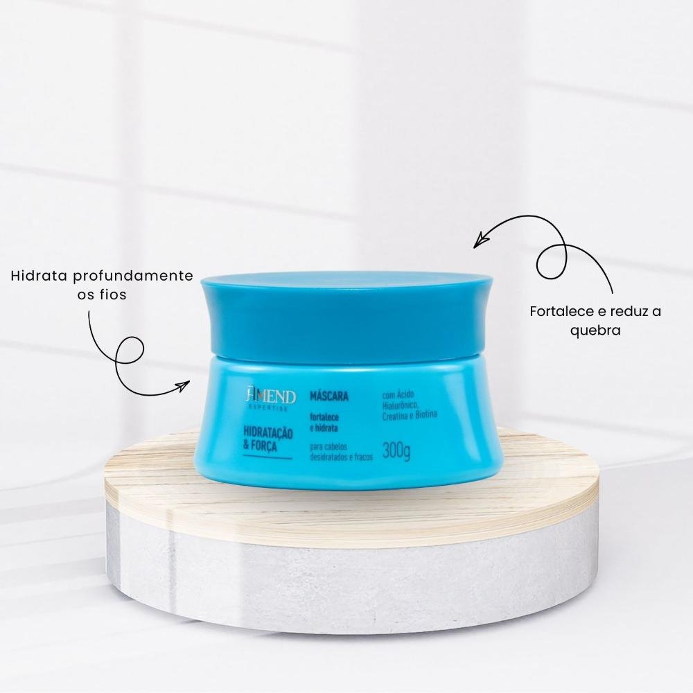 Kit Amend Hidratacao Forca  2 Mascaras 300 g ÚNICO 2