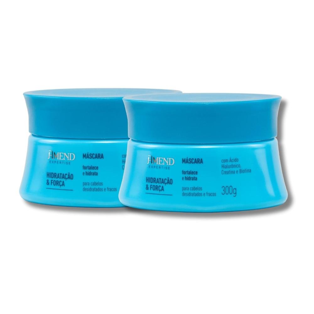 Kit Amend Hidratacao Forca  2 Mascaras 300 g ÚNICO 4