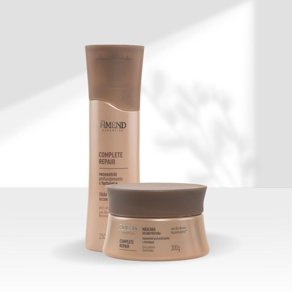 Kit Amend Complete Repair Reparação Shampoo Mascara ÚNICO 4