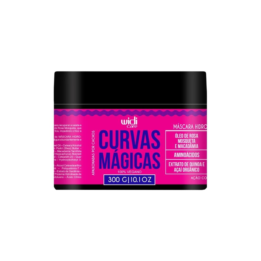 Máscara Widi Care Curvas Mágicas Hidro-reconstrutora 300 g