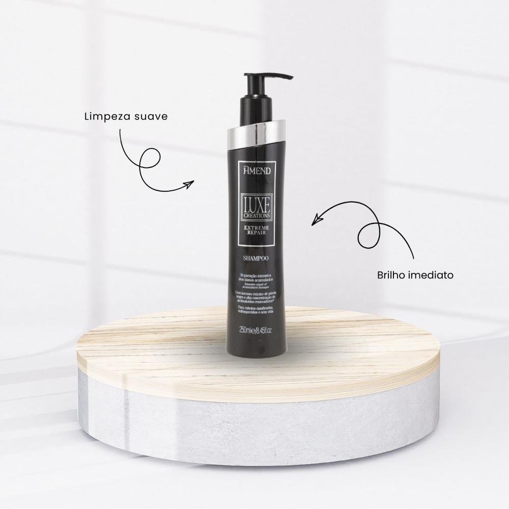Kit Amend Luxe Creations Hidratação Shampoo Condicionador ÚNICO 2