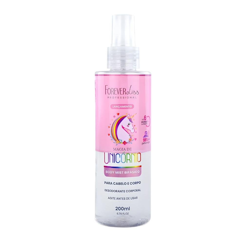 Body Forever Liss Magia de Unicórnio Bifásico Corporal 200ml