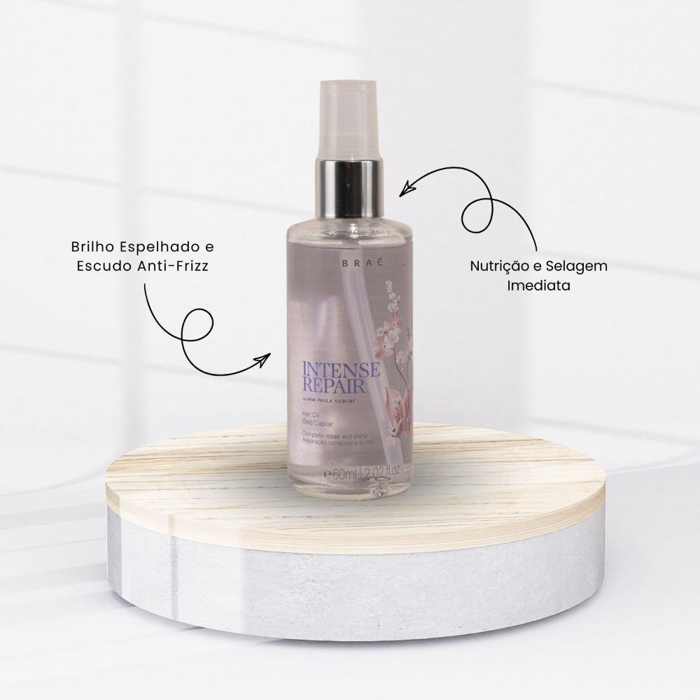 Óleo Capilar Braé Intense Repair Reparação Capilar 60 ml 60ml 2