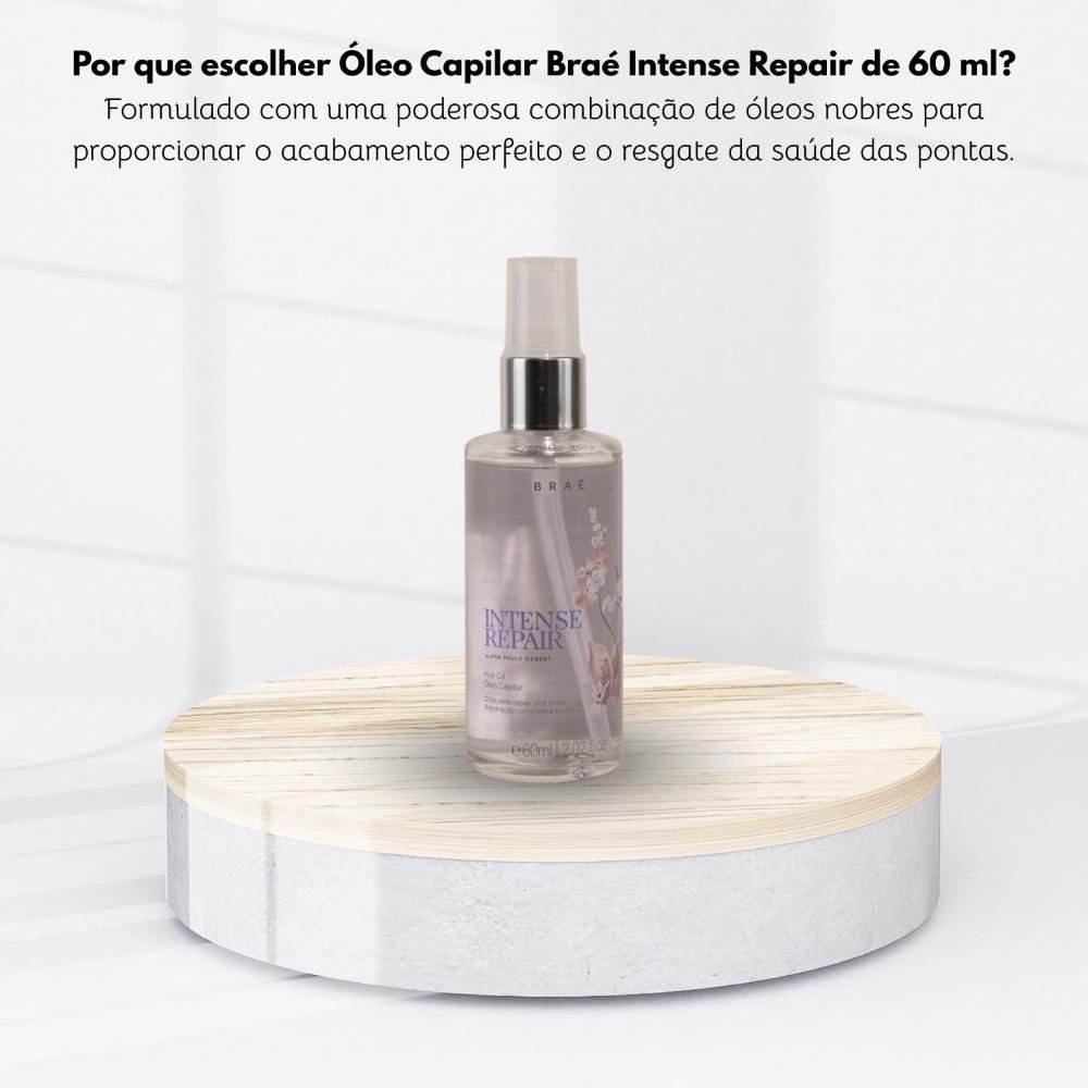 Óleo Capilar Braé Intense Repair Reparação Capilar 60 ml 60ml 5