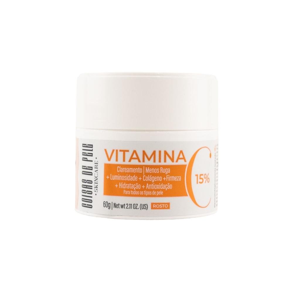 Sérum Facial Coisas de Pele Vitamina C 15% Clareamento 60 g