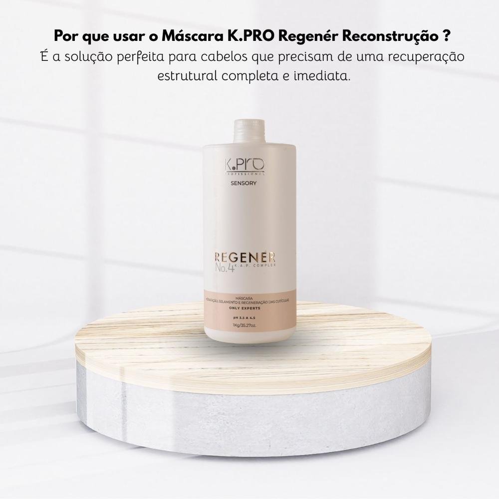 Máscara K Pro Regenér Reconstrução Intensiva 1 L 1L 5