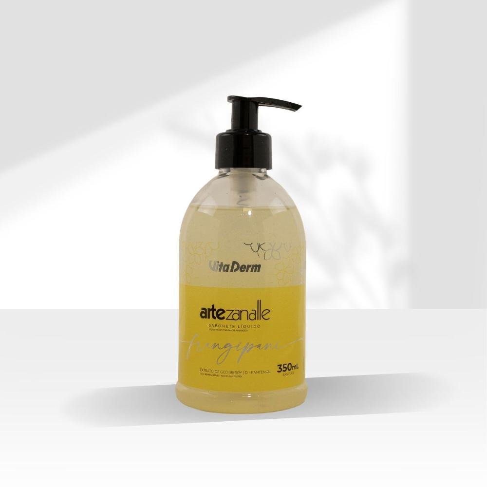Sabonete Líquido Vita Derm Frangipani Hidratação Suave 350ml 350ml 3