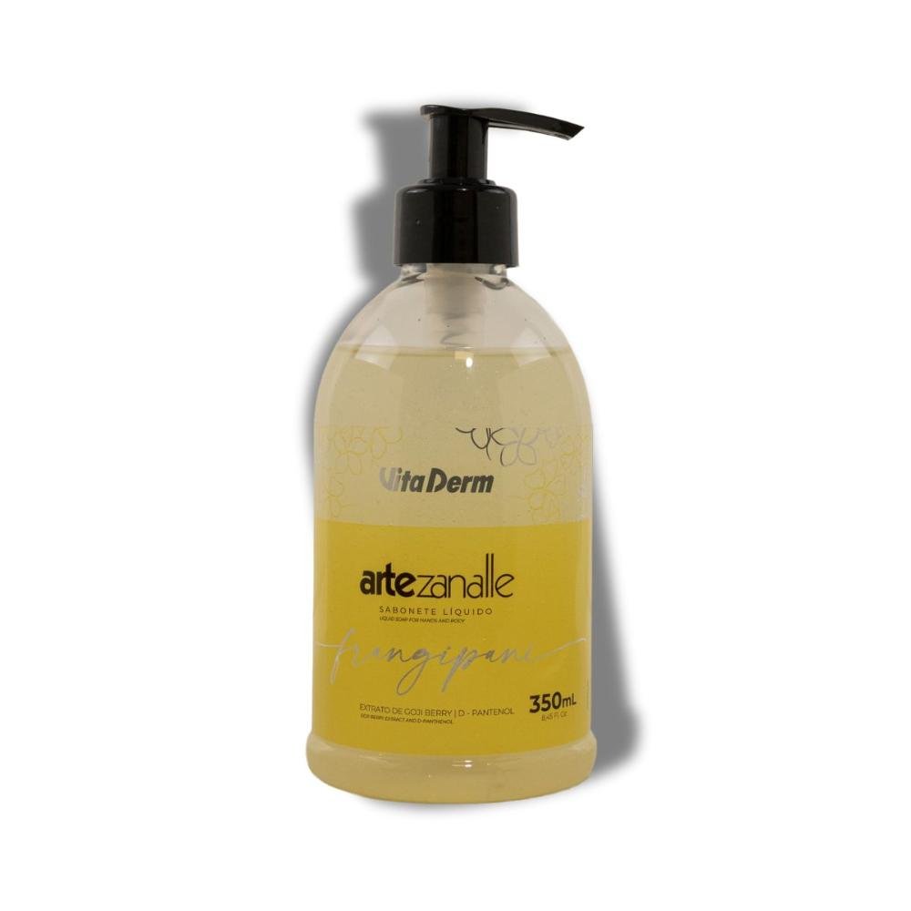 Sabonete Líquido Vita Derm Frangipani Hidratação Suave 350ml 350ml 4