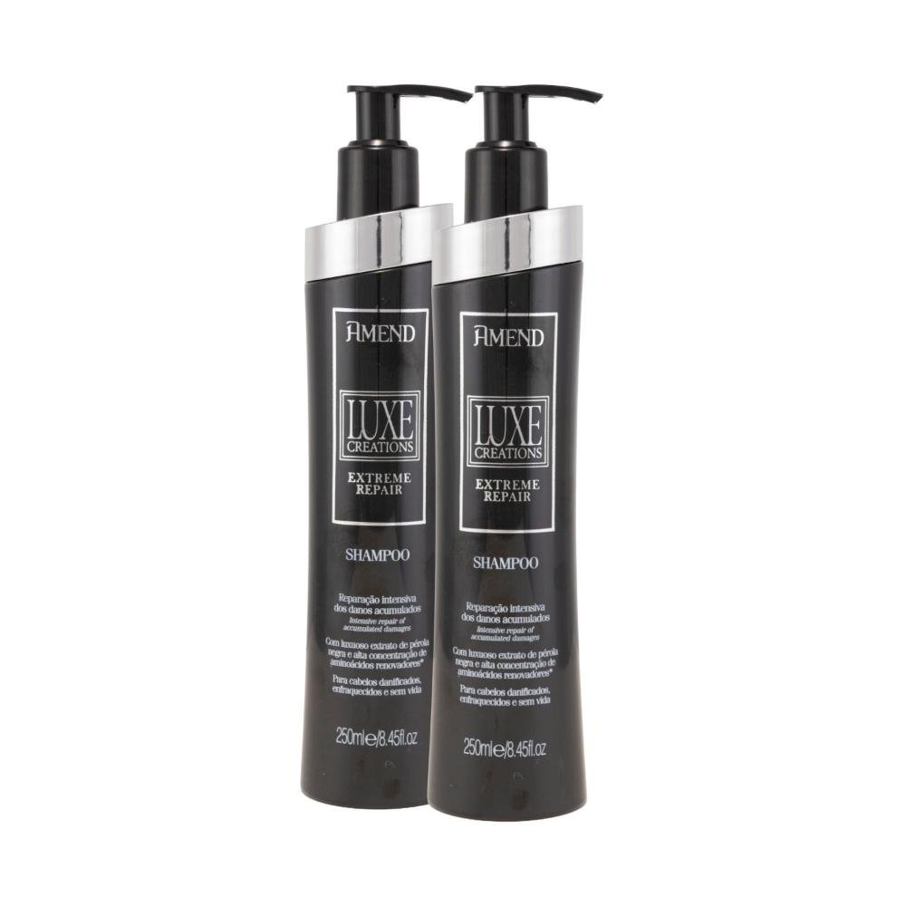 Kit Amend Luxe Creations Hidratação 2 Shampoo 250 ml