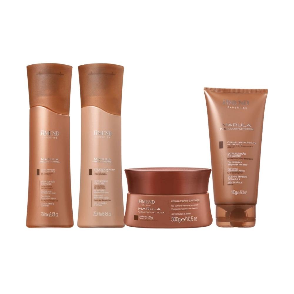 Kit Amend Marula Nutrition Completo (4 Produtos)