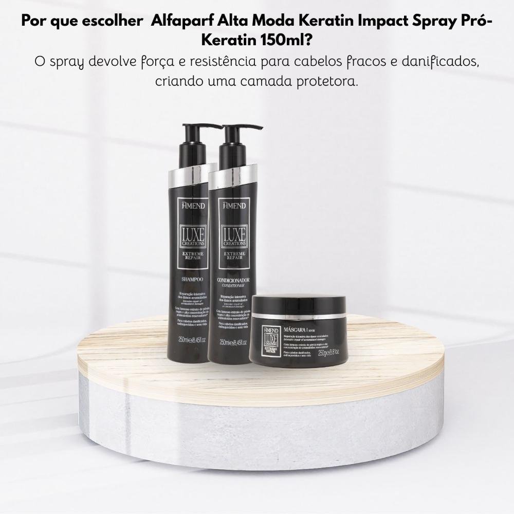 Kit Amend Luxe Creations Shampoo Condicionador Mascara ÚNICO 7