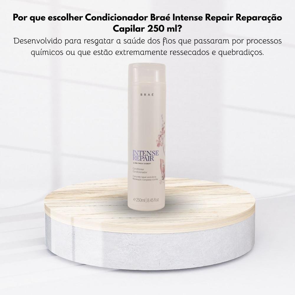 Condicionador Braé Intense Repair Reparação Capilar 250 ml 250ml 5