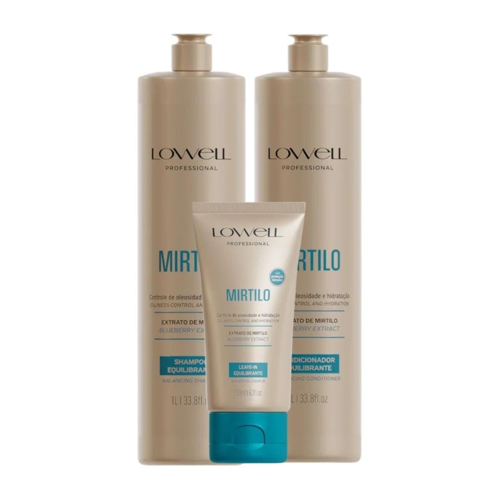 Kit Lowell Mirtilo Equilíbrio (3 Produtos)
