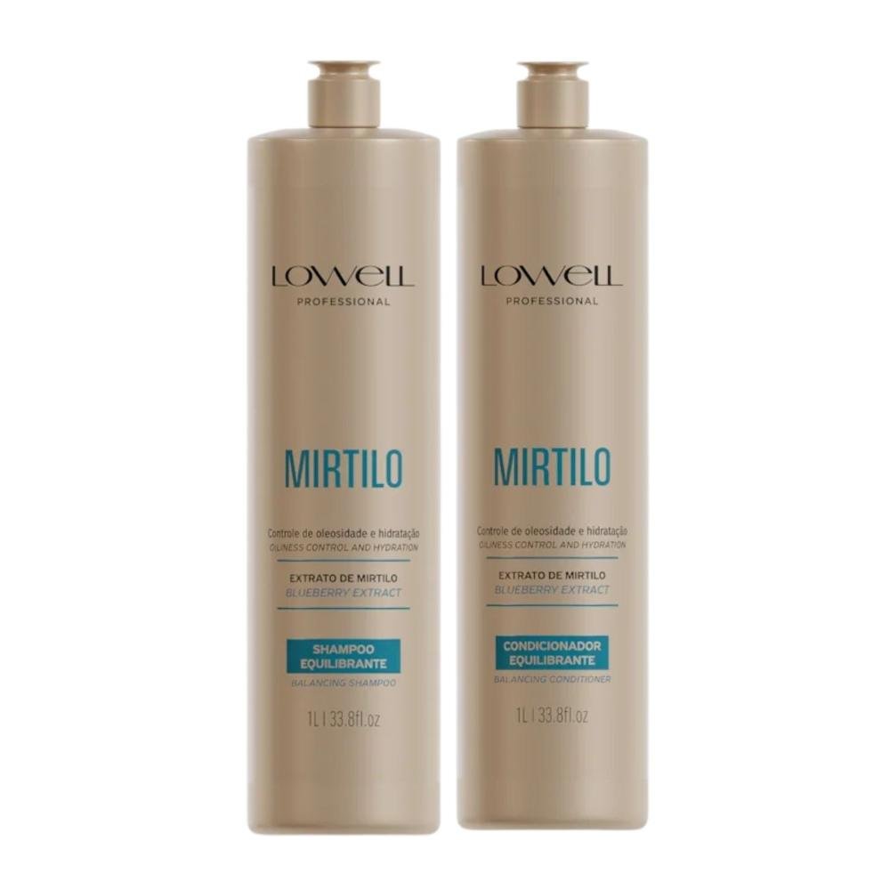 Kit Lowell Mirtilo Equilíbrio Salon Duo Shamp Condicionador