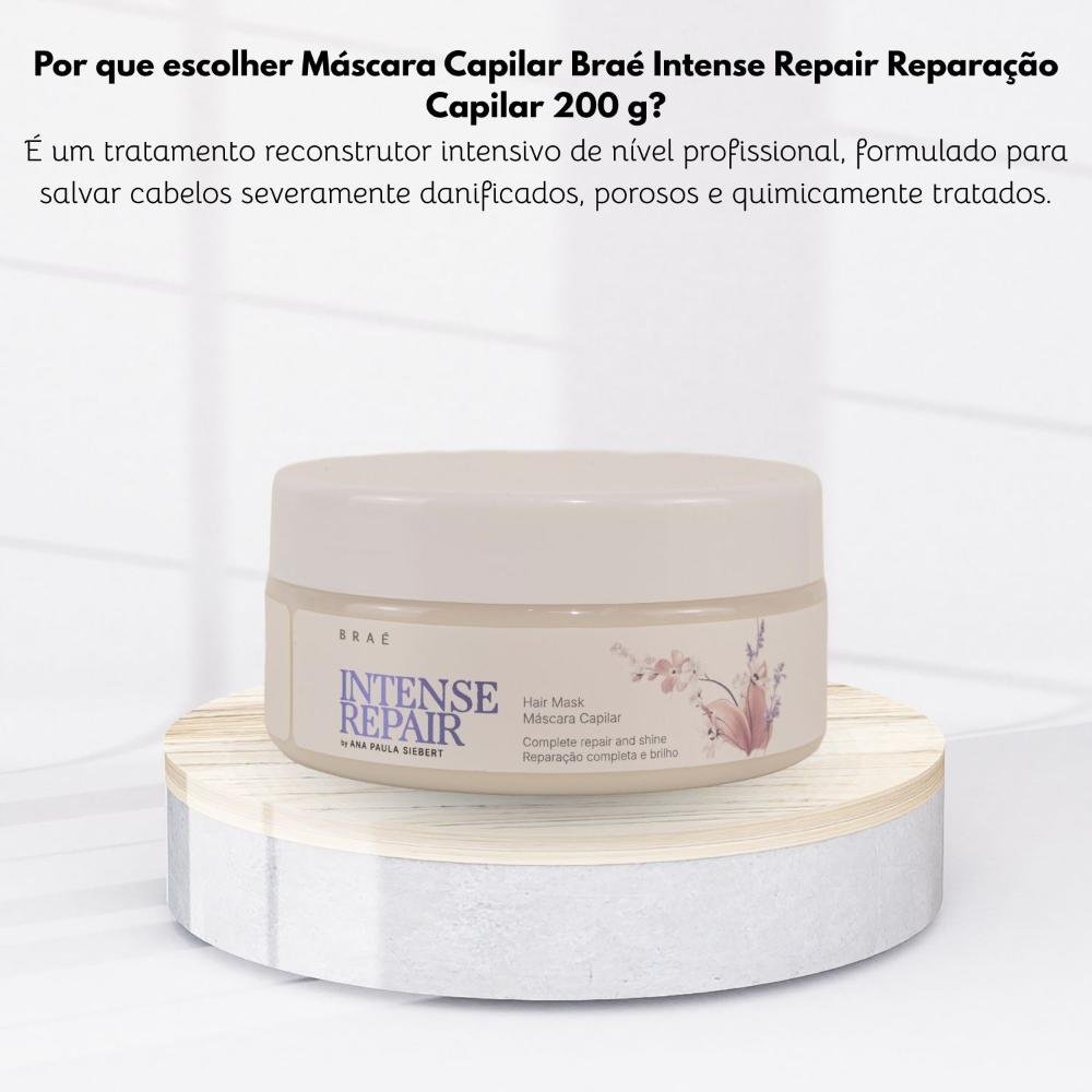Máscara Capilar Braé Intense Repair Reparação Capilar 200 g 200g 5