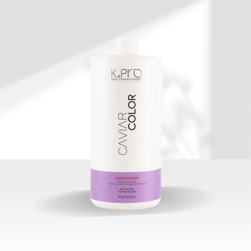 Condicionador K.Pro Caviar Color Proteção da Cor 1 Litro 200ml 3