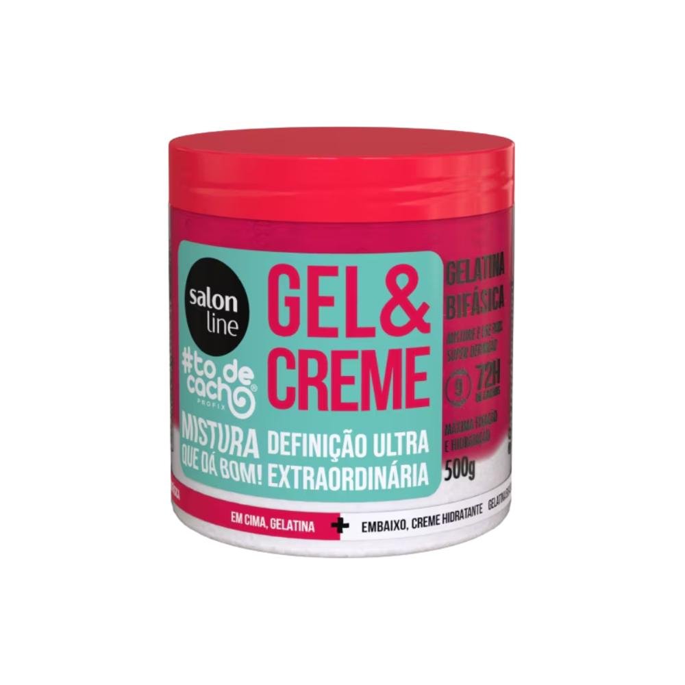 Gel Creme Salon Line #TodeCacho Definicao Ultra 500 g