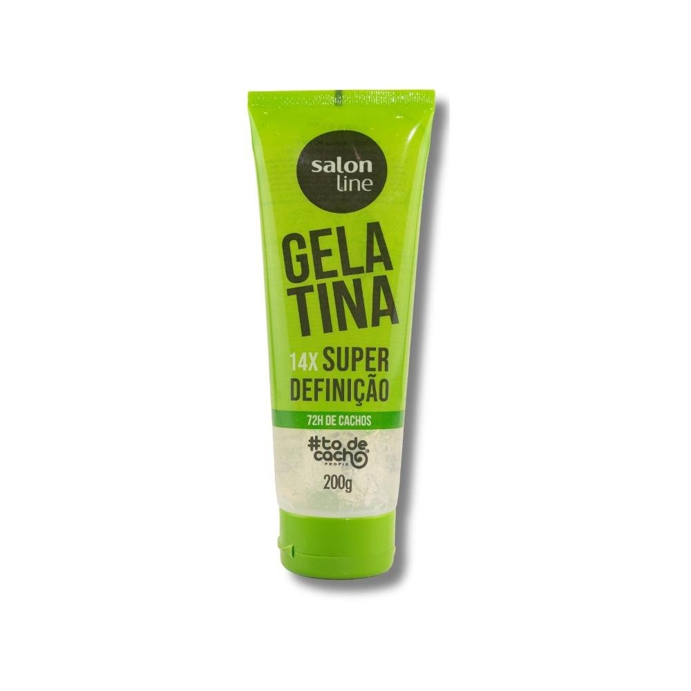Gelatina Capilar Salon Line Super Definição Cachos 14X 200ml 200ml 4