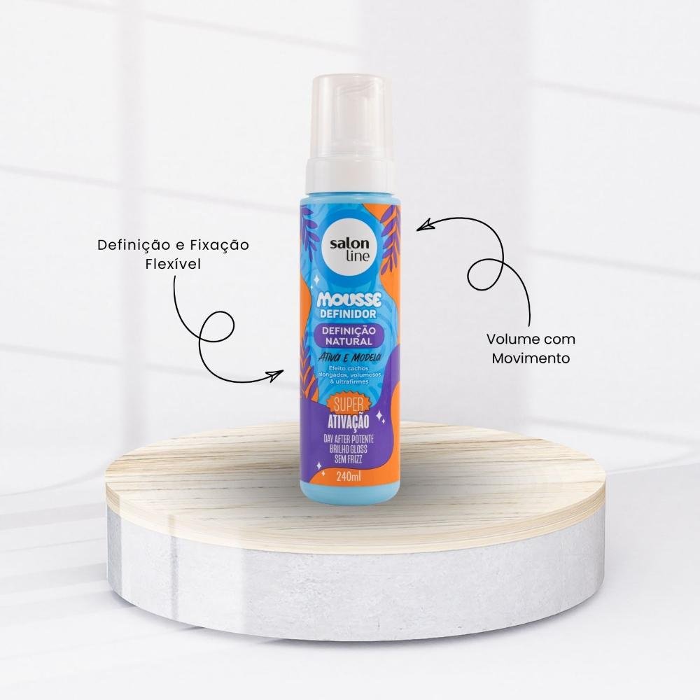 Mousse Definidor Salon Line Definição Natural 240 ml 240ml 2