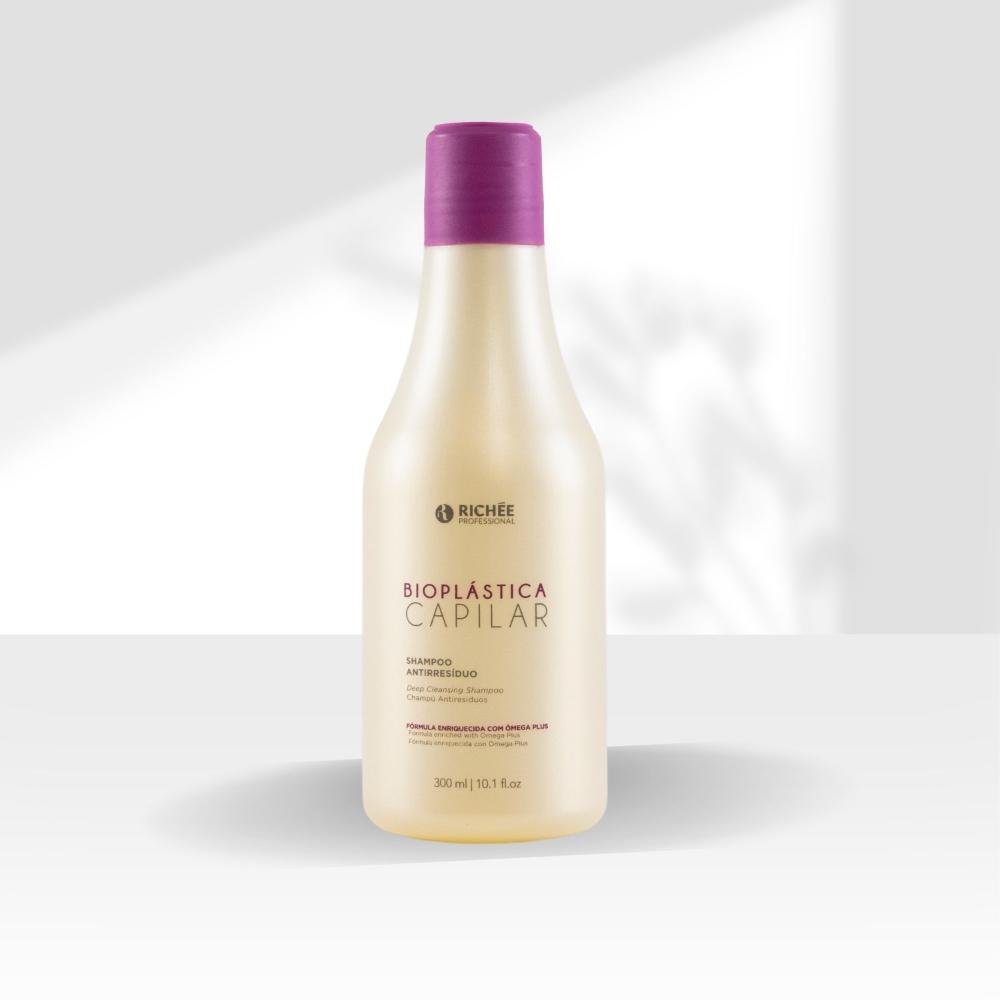 Shampoo Antirresiduo Richée Bioplástica Alinhamento 300 ml 300ml 3