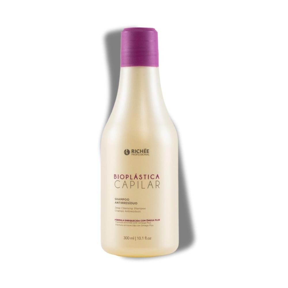 Shampoo Antirresiduo Richée Bioplástica Alinhamento 300 ml 300ml 4