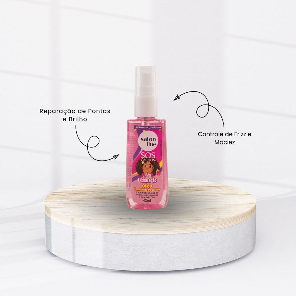Óleo Capilar Salon Line SOS Cachos Tratamento Poderoso 42 ml 42ml 2