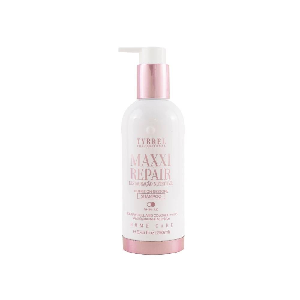 Shampoo Tyrrel Maxxi Repair Reparação e Reconstrução 250 ml