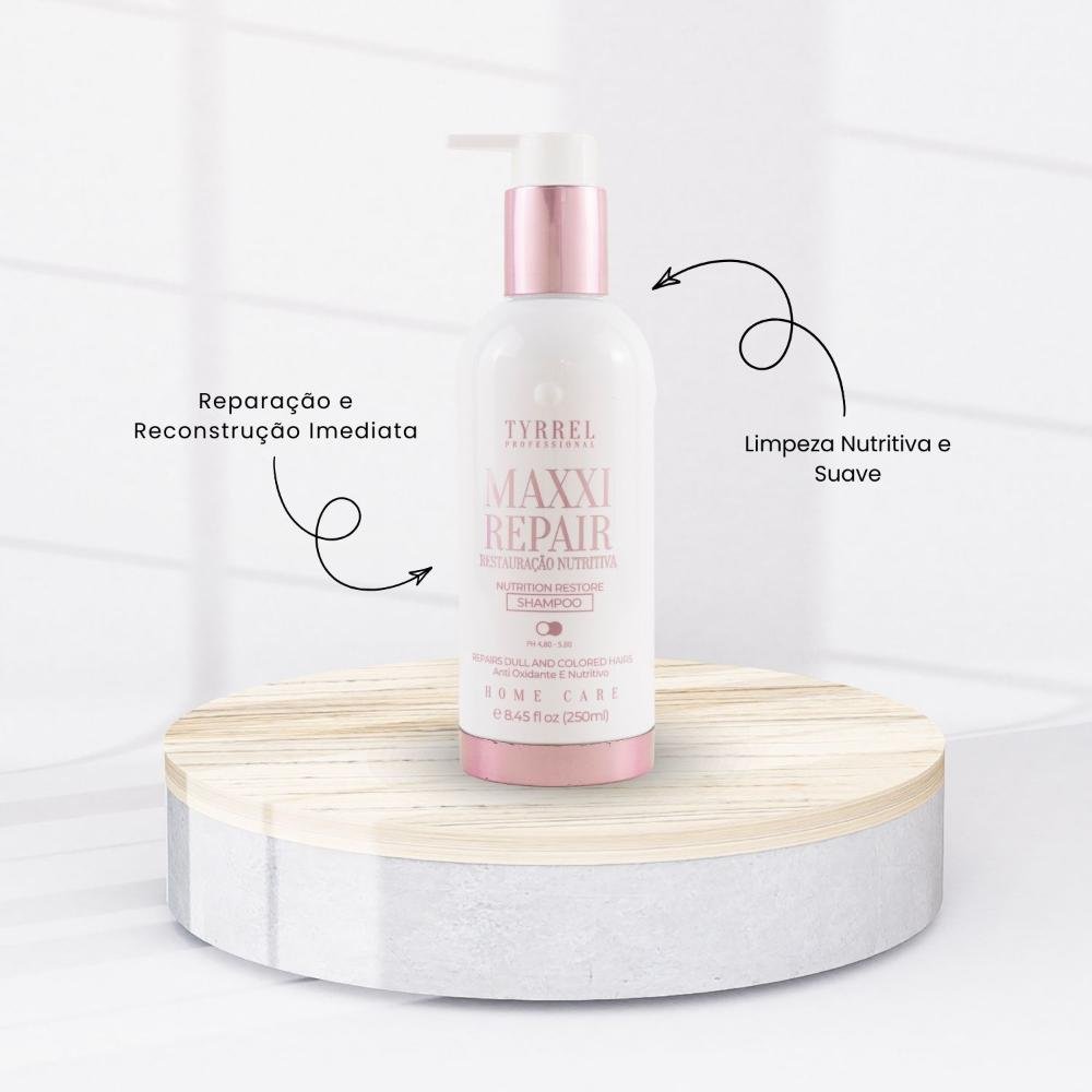 Shampoo Tyrrel Maxxi Repair Reparação e Reconstrução 250 ml 250ml 2