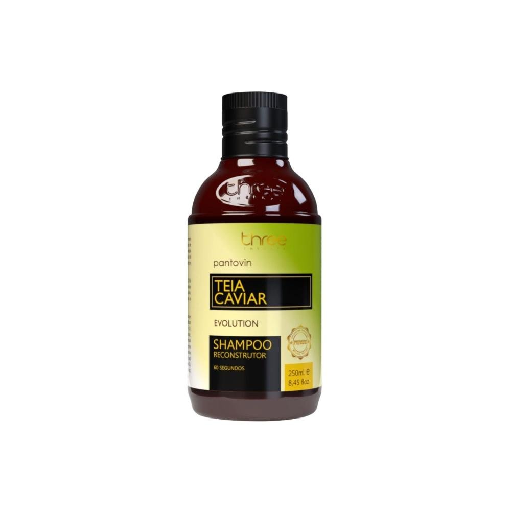 Shampoo Three Therapy Teia Caviar Revitalizante 250 ml