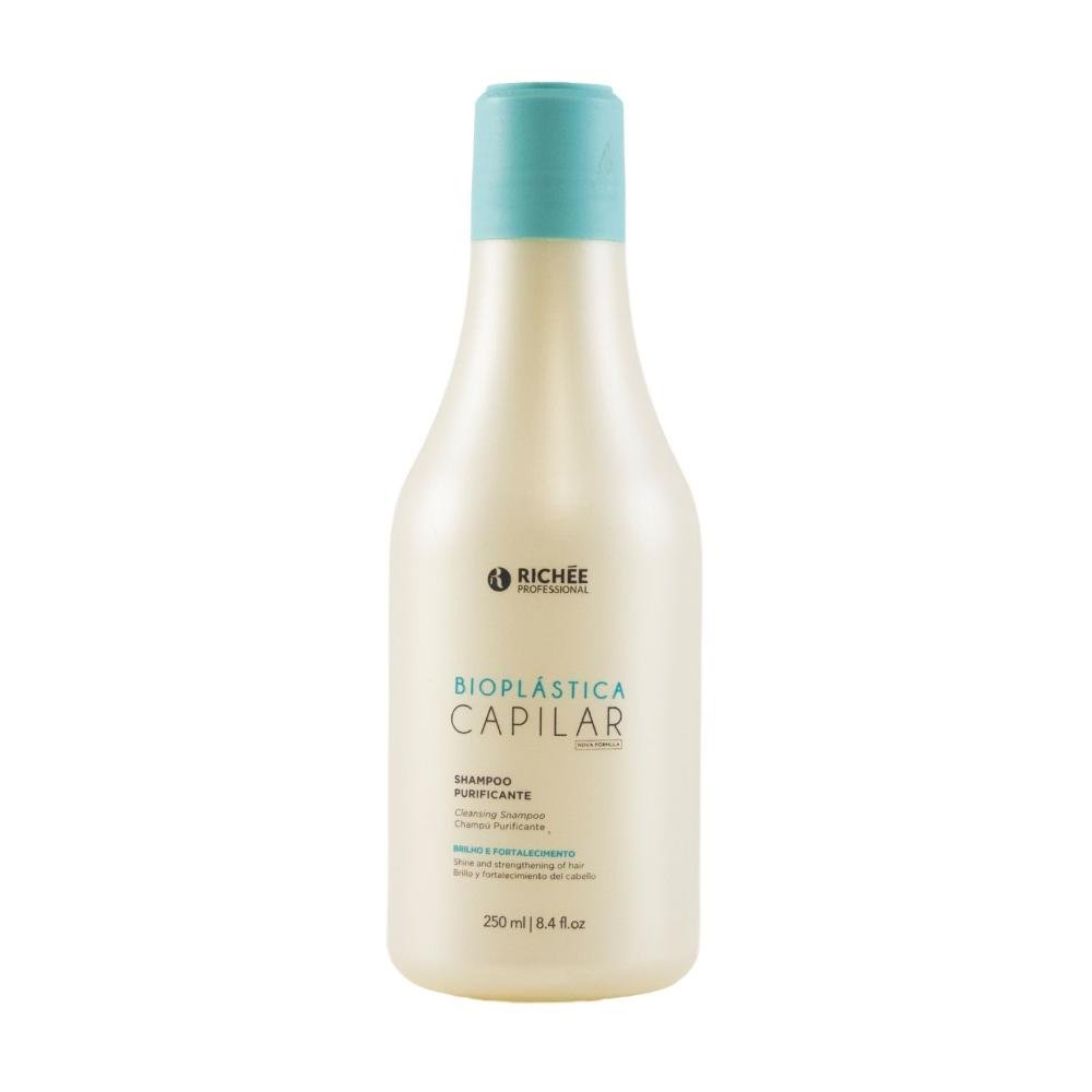 Shampoo Richée Bioplástica Brilho e Fortalecimento 250 ml 250ml 1