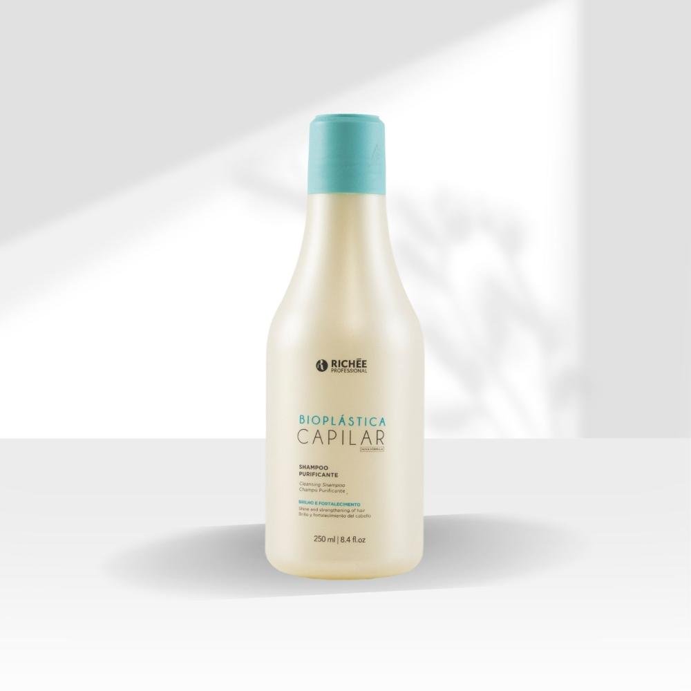 Shampoo Richée Bioplástica Brilho e Fortalecimento 250 ml 250ml 3