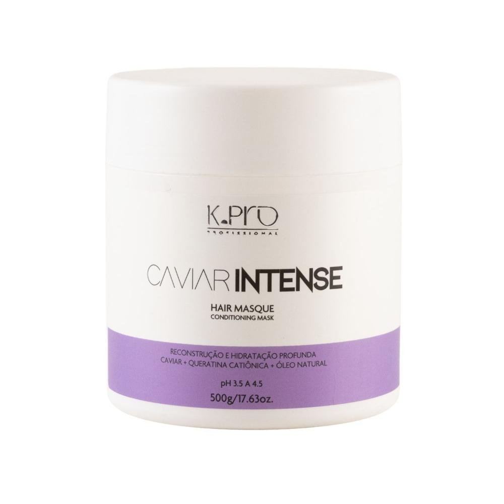 Máscara K Pro Caviar Intense Nutrição Luxo Brilho 500 g