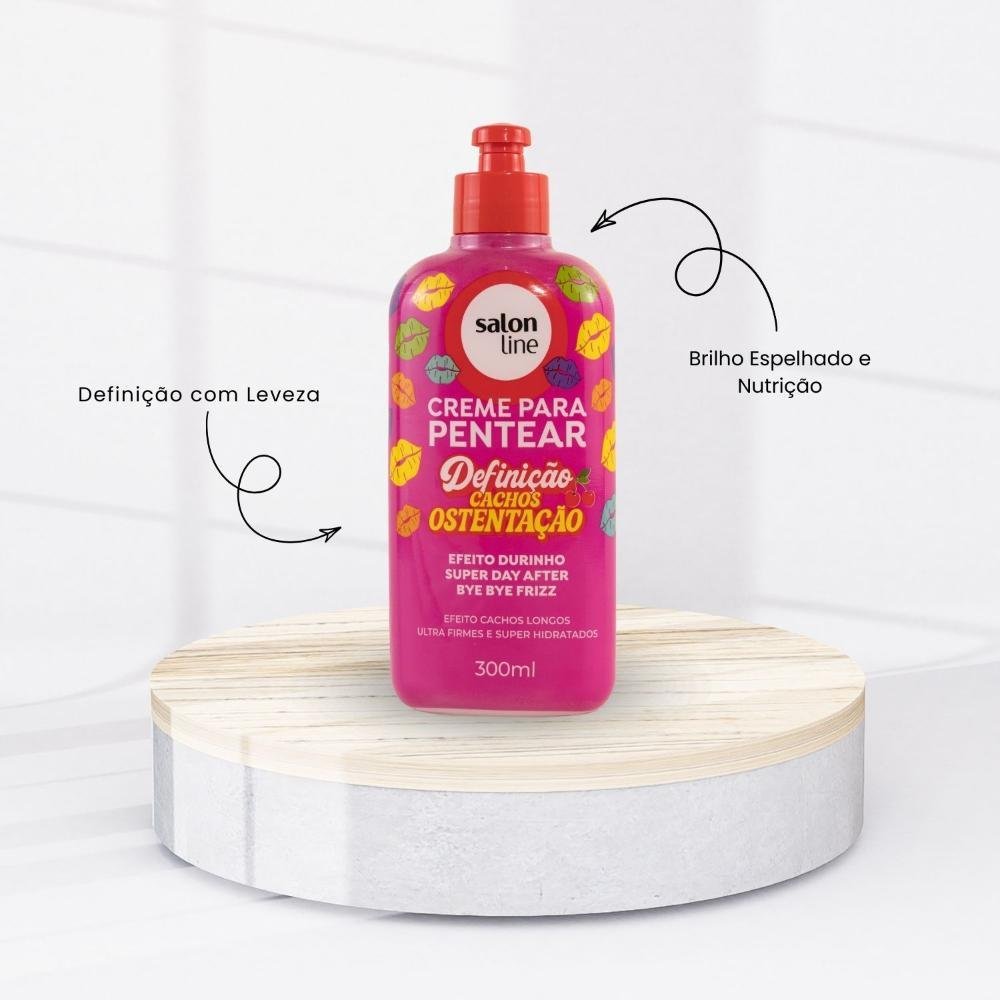 Creme Pentear Salon Line Definição Cachos Ostentação 300ml 300ml 2