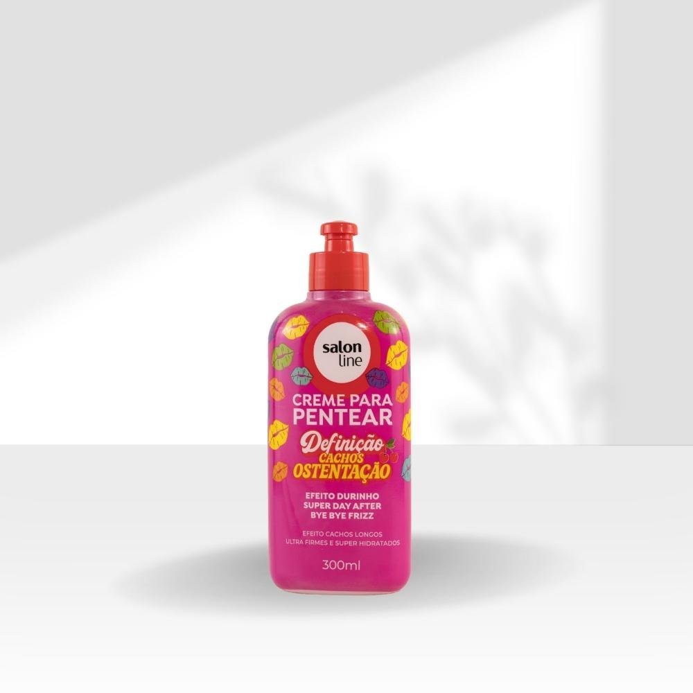 Creme Pentear Salon Line Definição Cachos Ostentação 300ml 300ml 3