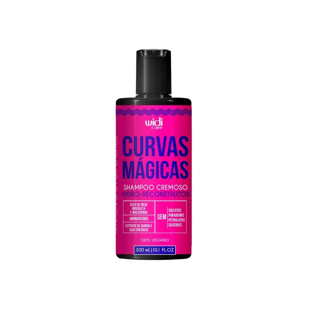 Shampoo Widi Care Curvas Mágicas Hidro-reconstrutor 300 ml