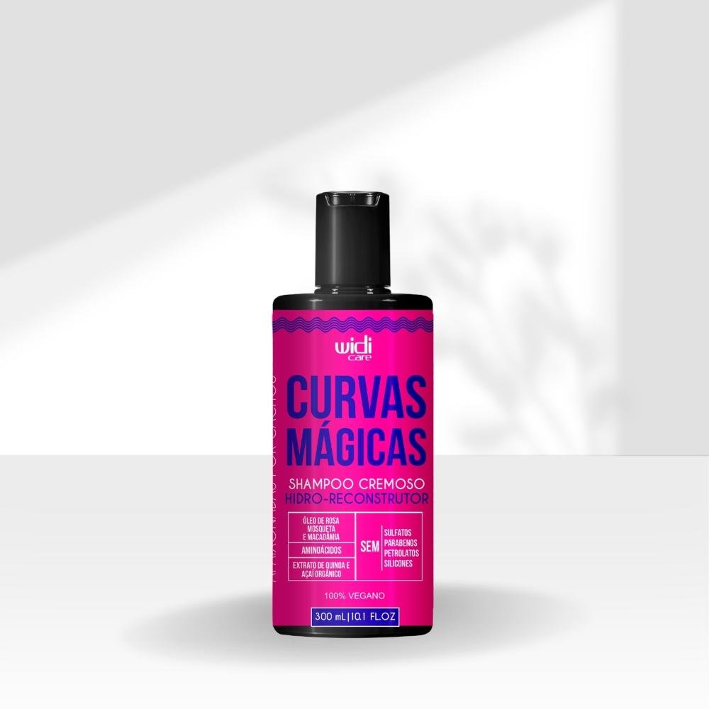 Shampoo Widi Care Curvas Mágicas Hidro-reconstrutor 300 ml 300ml 3