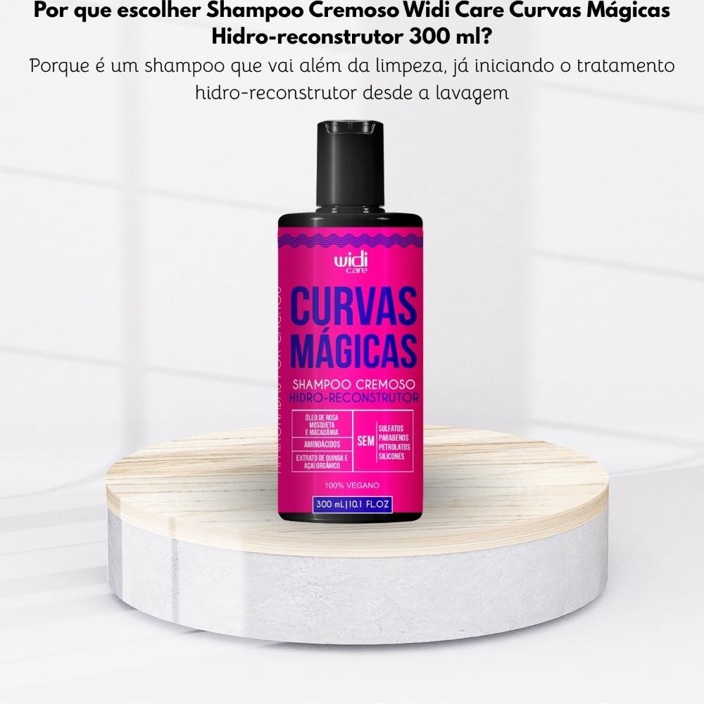 Shampoo Widi Care Curvas Mágicas Hidro-reconstrutor 300 ml 300ml 5