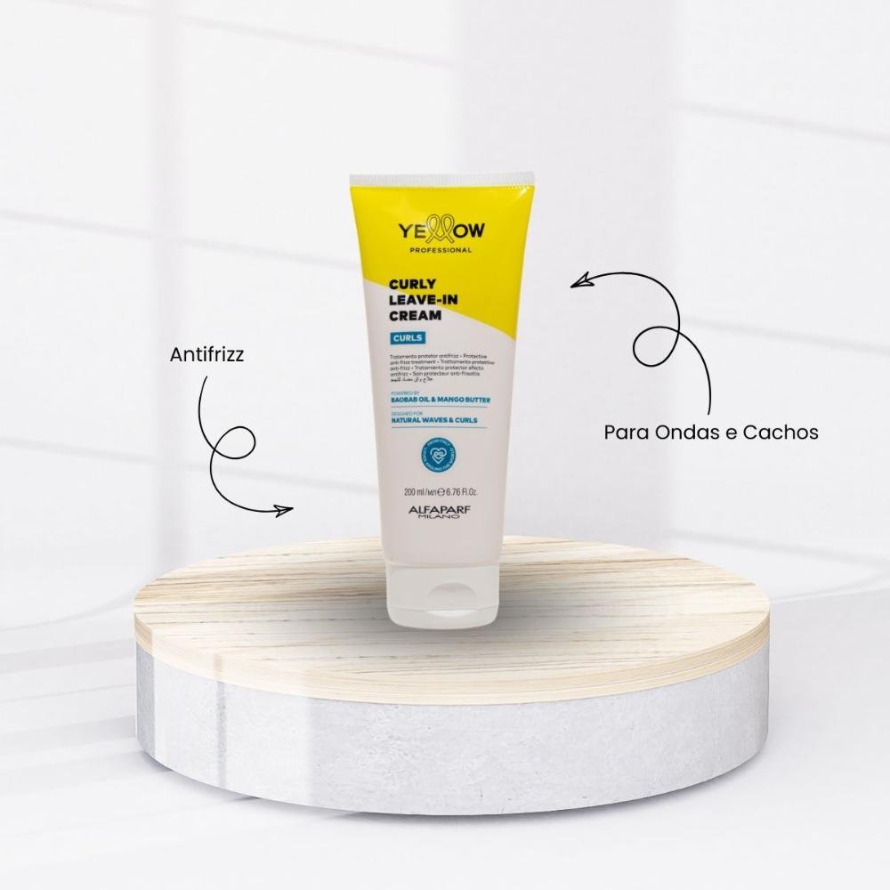 Creme Leave-in Yellow Curls Definição 200 ml 200ml 2